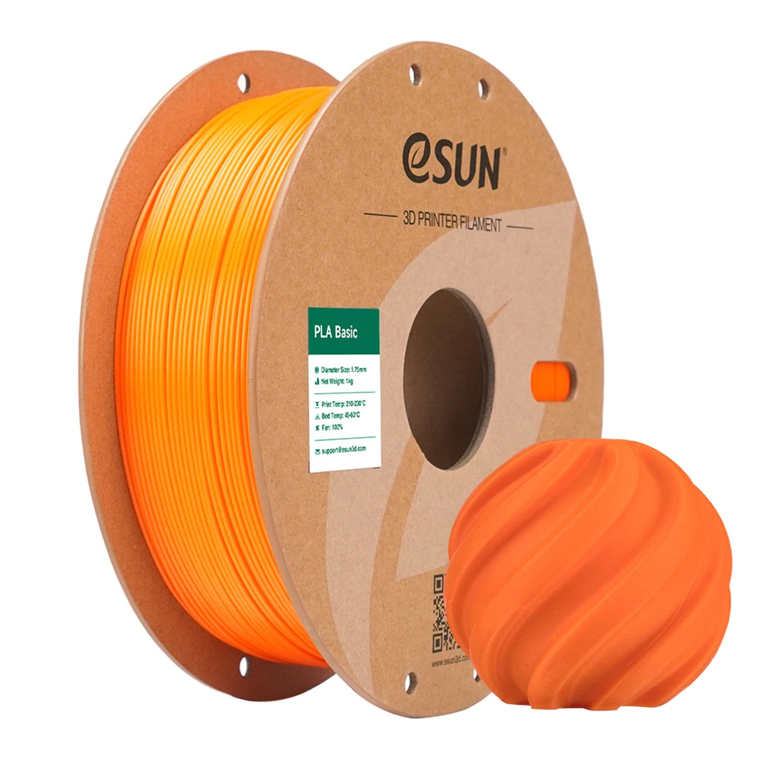 High Speed PLA 3D Filament 1KG 1.75MM Basic PLA 3D Printer Filament for Bambu Lab Pla-Basic Filament Upgraded PLA Filament