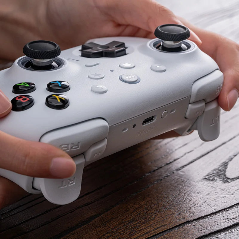 8Bitdo Ultimate 2 Wireless Gaming Controller for PC & Android with TMR Joysticks, Switchable Triggers, Motion Control, 8Speed