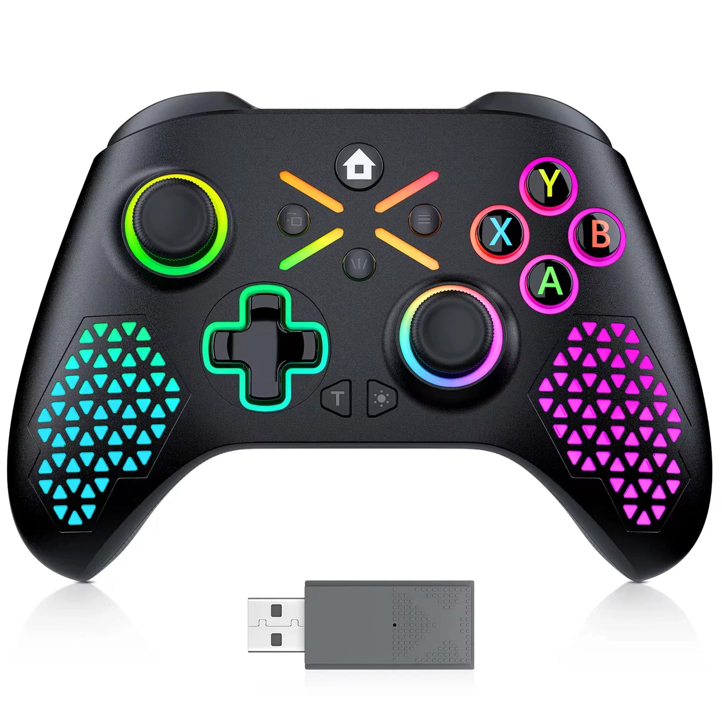 Wireless Gamepad for Xbox One ,Xbox Seris S ,Xbox Series X Console Win 7 8 10 Dual Vibra with Six Axis Gyroscope Game Controller