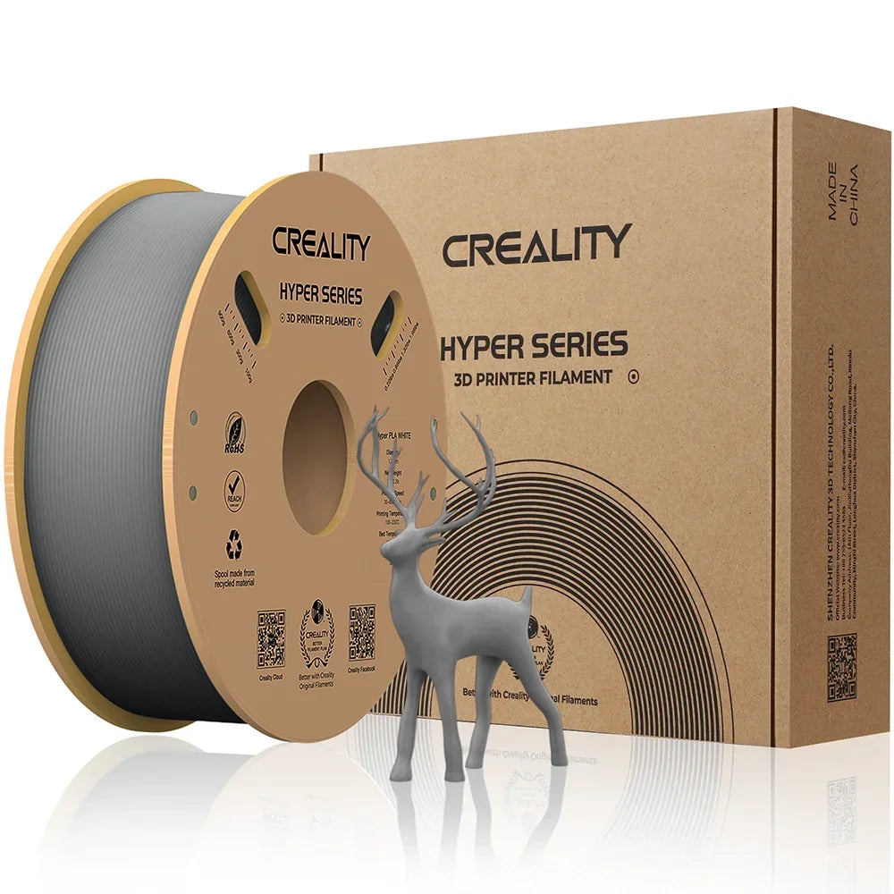 Hyper Series PLA Filament 1.75Mm Better Fluidity Faster Cooling High Precision for FDM Printers