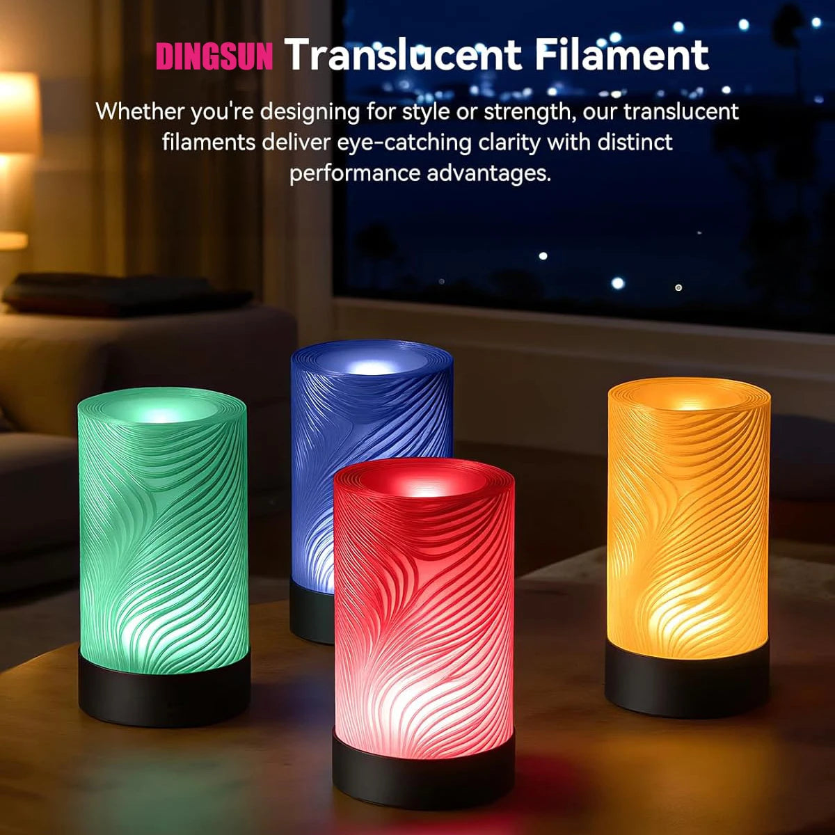 PETG Filament 1.75Mm , 3D Printer Filament PETG Transparent, Strong Toughness,200G/250G/500G/1Kg Filament High Precision, Dimens