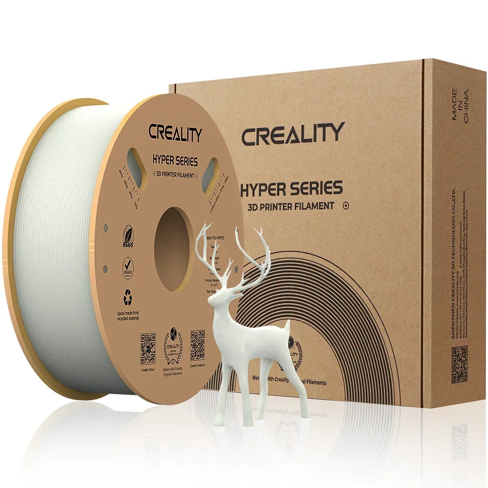 Hyper Series PLA Filament 1.75Mm Better Fluidity Faster Cooling High Precision for FDM Printers