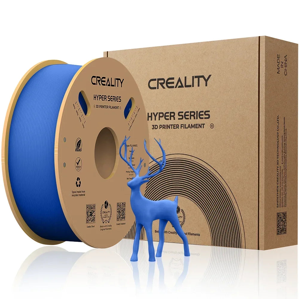 Hyper Series PLA Filament 1.75Mm Better Fluidity Faster Cooling High Precision for FDM Printers