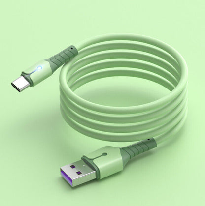 5A Fast Charging USB Cable for Iphone 14 13 12 11 Pro Max X XR 8 7 Light Charger