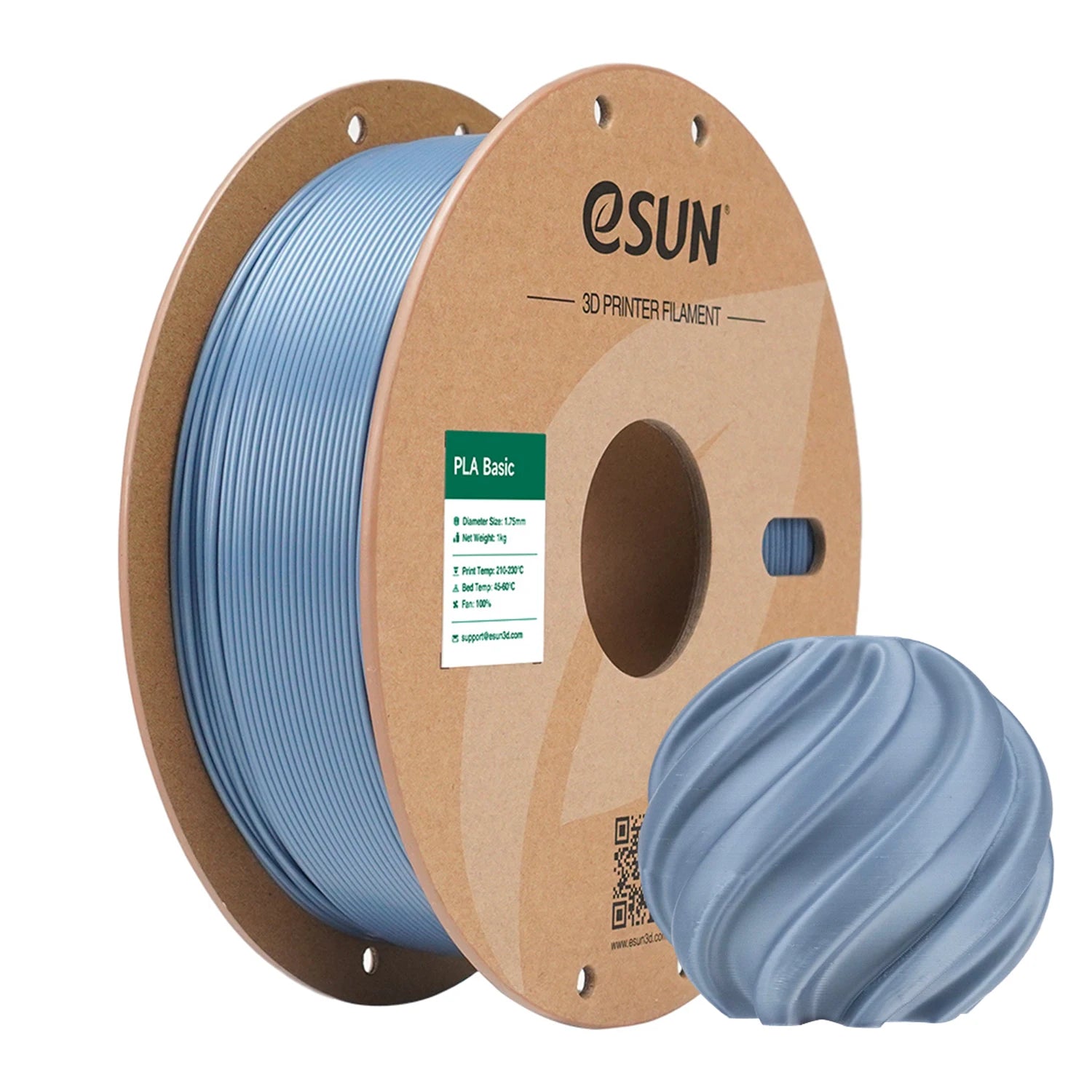 High Speed PLA 3D Filament 1KG 1.75MM Basic PLA 3D Printer Filament for Bambu Lab Pla-Basic Filament Upgraded PLA Filament